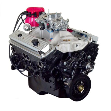 Crate Engine, Dressed, Long Block, 427 Stroker, 540 HP, 535 TQ, New Block, Aluminum Heads, 4-Bolt Mains, Chevrolet, Small Block, Each